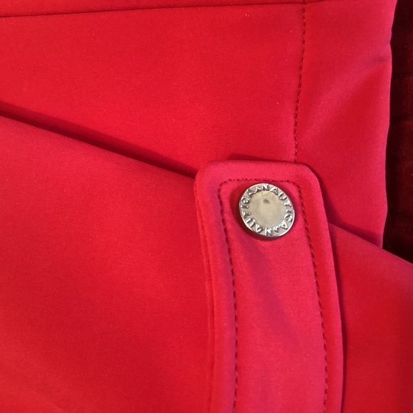 Nautica | Fleece Lined Coat with Hood Red, see description for size - Picture 12 of 14